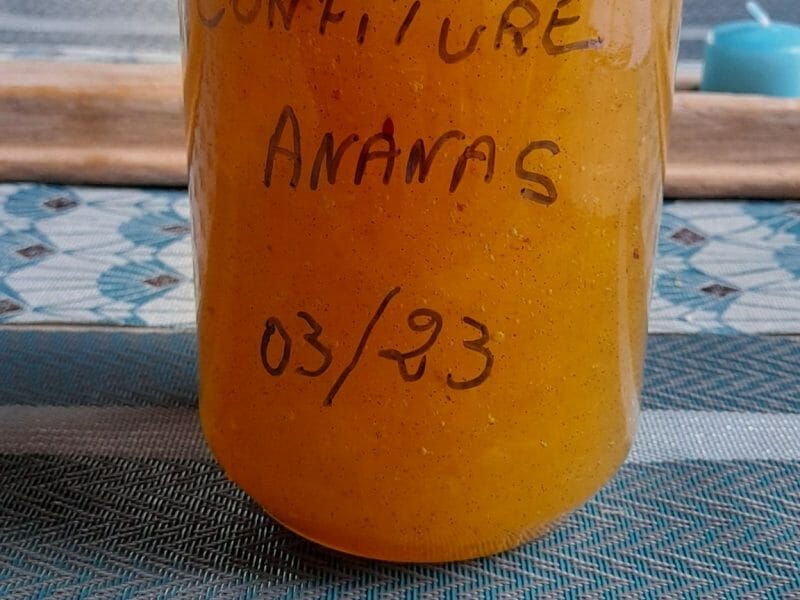 Cliquez pour zoomer ! Confiture d’ananas à la vanille Thermomix par natelmax2