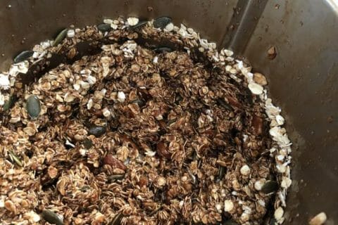 Cliquez pour zoomer ! Granola au chocolat Thermomix par Celu