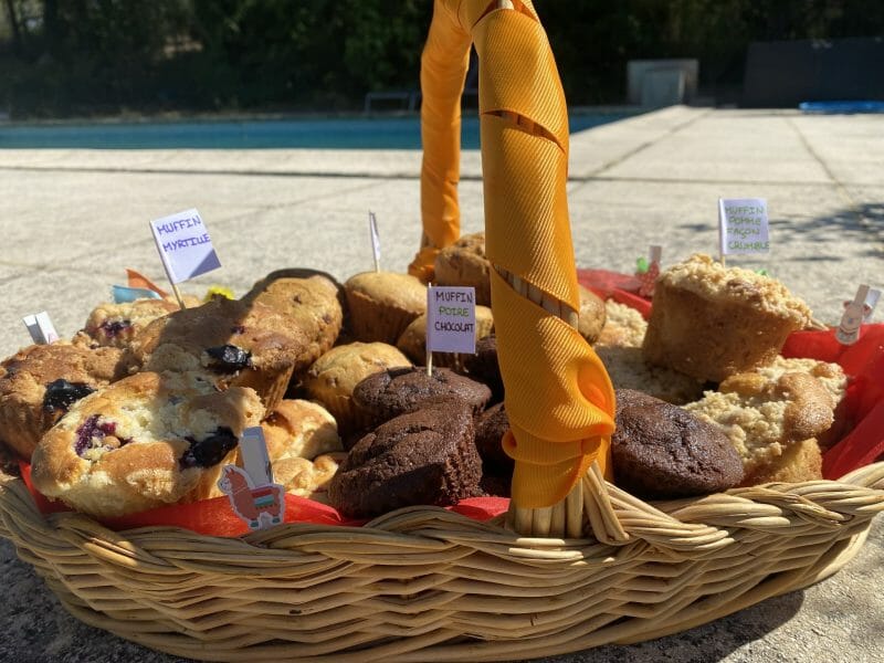 Cliquez pour zoomer ! Muffins aux myrtilles Thermomix par malaroboty