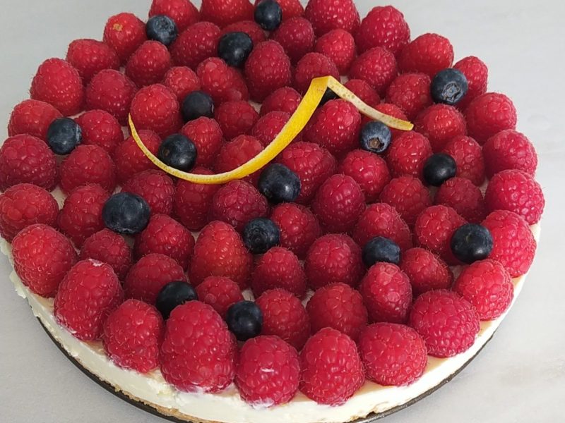 Cliquez pour zoomer ! Tarte aux fraises sans cuisson Thermomix par celinepoupy
