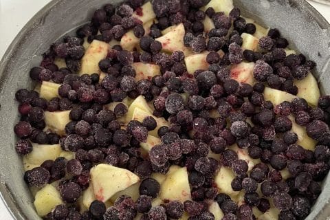 Cliquez pour zoomer ! Crumb cake framboises Thermomix par celinepoupy