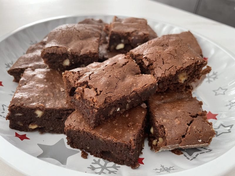 Cliquez pour zoomer ! Brownies Thermomix par celinepoupy