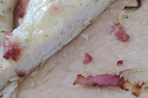 Cliquez pour zoomer ! Fougasse chèvre et lardons Thermomix par celinepoupy