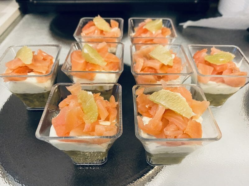 Cliquez pour zoomer ! Verrines saumon avocat Thermomix par Carikill