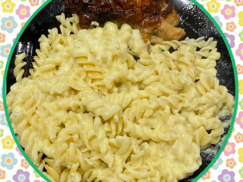 Cliquez pour zoomer ! Farfalle à la crème de courgettes Thermomix par Carikill