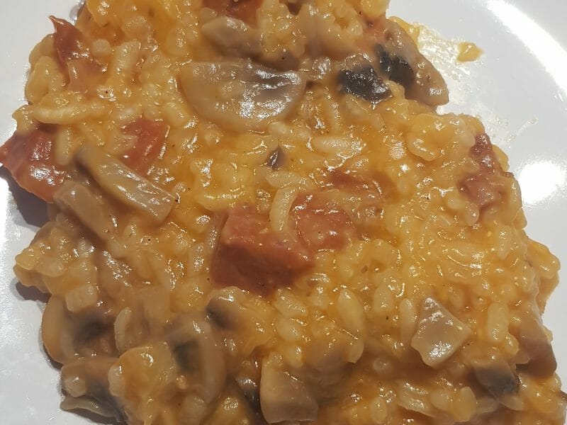 Cliquez pour zoomer ! Risotto au chorizo Thermomix par Gaelle101214