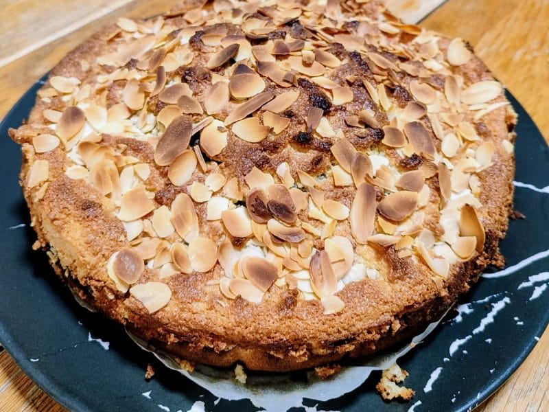 Cliquez pour zoomer ! Gâteau façon croissant aux amandes Thermomix par nesfirette