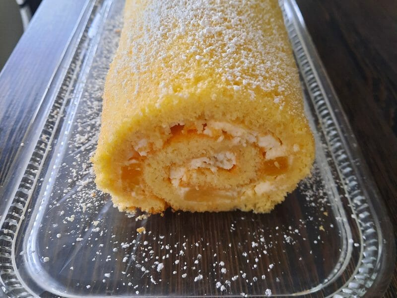 Cliquez pour zoomer ! Roulé à la mangue Thermomix par vi68