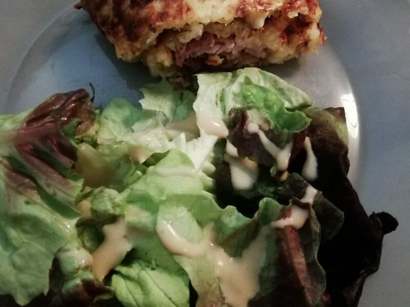 Cliquez pour zoomer ! Roulé de pommes de terre, jambon et reblochon Thermomix par emmie63