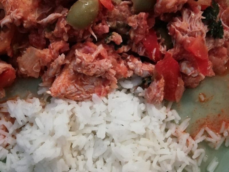 Cliquez pour zoomer ! Sauté de poulet au chorizo Thermomix par emmie63