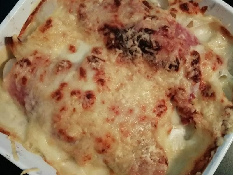 Cliquez pour zoomer ! Roulés gratinés de jambon aux légumes Thermomix par emmie63