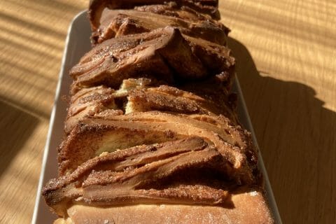 Cliquez pour zoomer ! Brioche à effeuiller à la cannelle Thermomix par Manuegi
