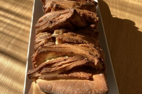 Cliquez pour zoomer ! Brioche à effeuiller à la cannelle Thermomix par Manuegi