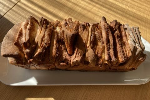 Cliquez pour zoomer ! Brioche à effeuiller à la cannelle Thermomix par Manuegi