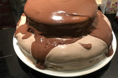 Cliquez pour zoomer ! Layer cake Kinder Bueno Thermomix par Adeline938