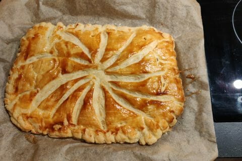 Cliquez pour zoomer ! Galette des rois à la frangipane Thermomix par marion76480