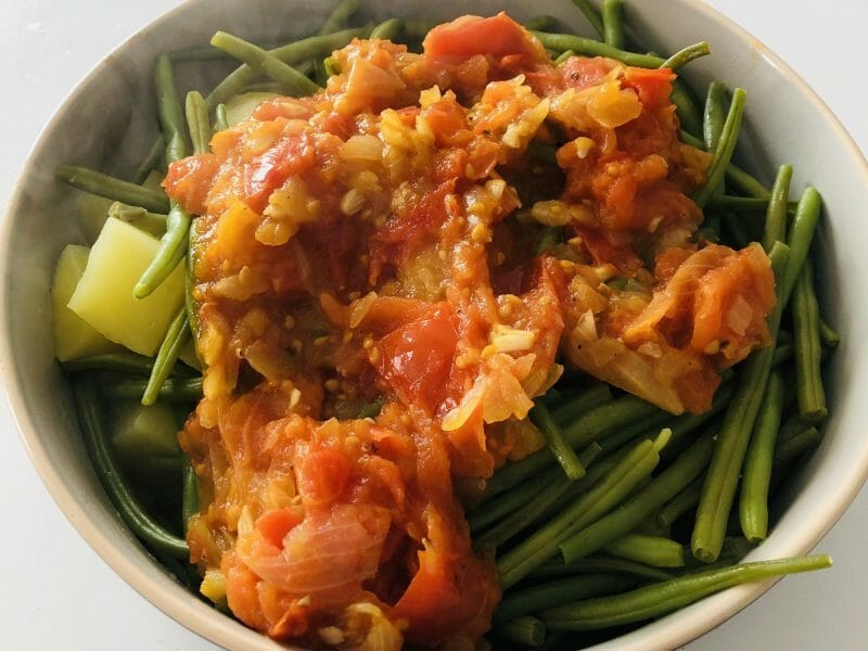 Cliquez pour zoomer ! Haricots verts à l’italienne Thermomix par sabrina_99