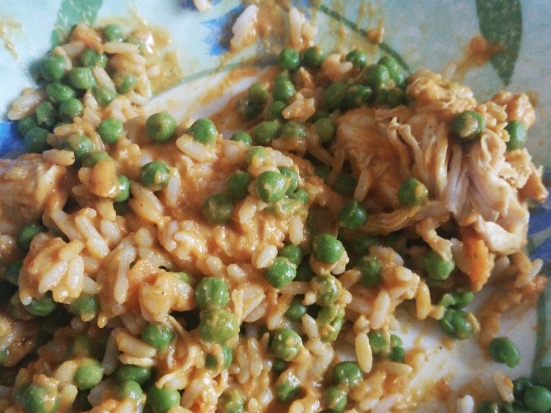 Cliquez pour zoomer ! Poulet coco aux 3 épices Thermomix par adriangd