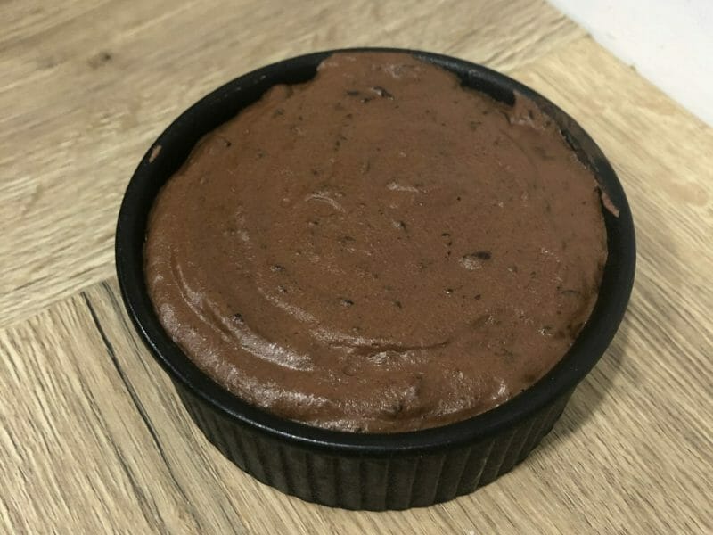 Cliquez pour zoomer ! Mousse au chocolat au jus de pois chiche Thermomix par Klairie