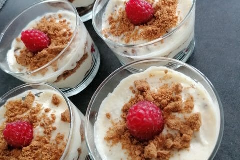 Cliquez pour zoomer ! Tiramisu aux framboises et spéculoos Thermomix par laura_165