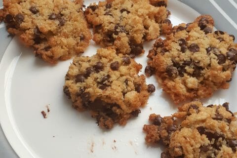 Cliquez pour zoomer ! Cookies au pain rassis et pépites de chocolat Thermomix par val51