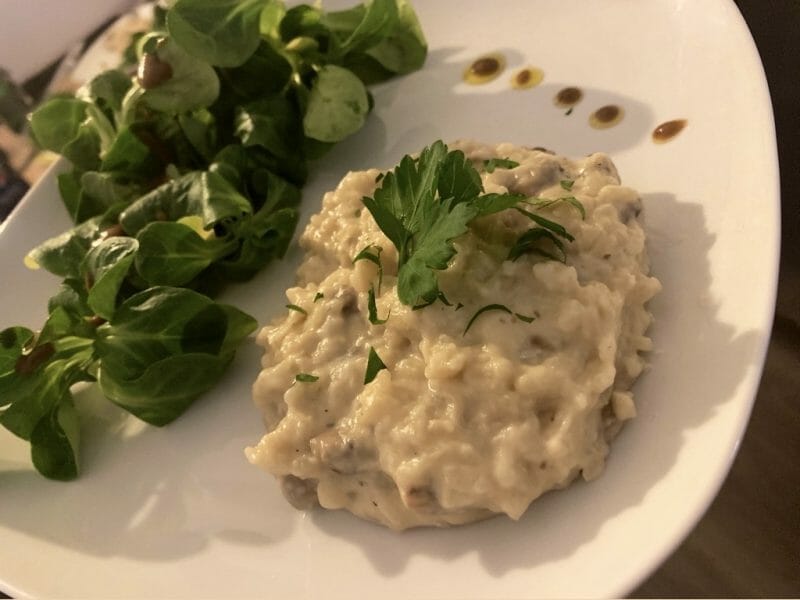 Cliquez pour zoomer ! Risotto au gorgonzola et champignons Thermomix par vir_g_inie