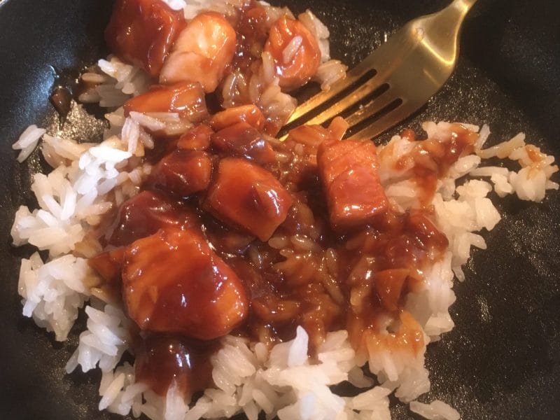 Cliquez pour zoomer ! Brochettes yakitori de saumon Thermomix par bykiss