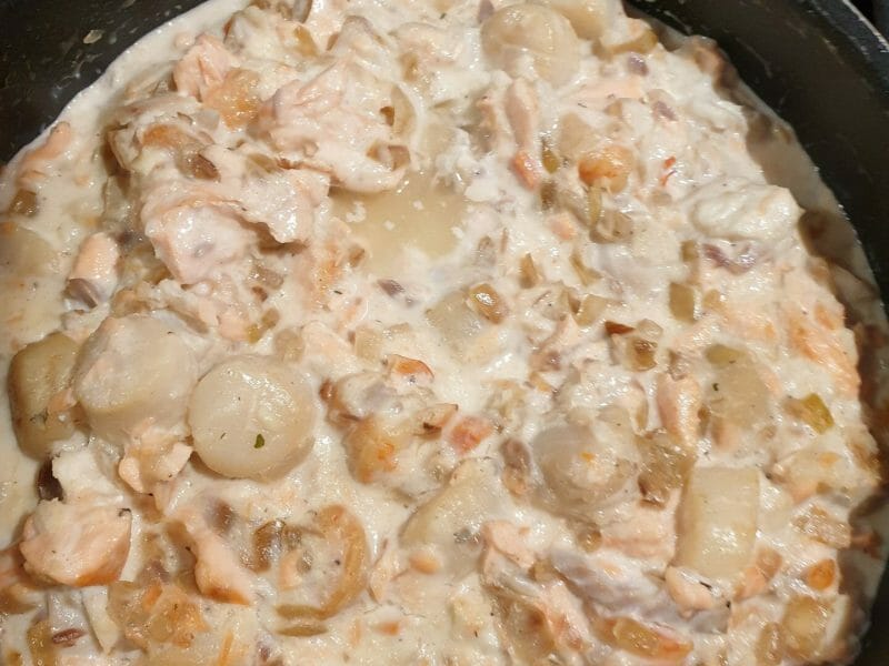 Cliquez pour zoomer ! Blanquette de la mer Thermomix par lilyreff