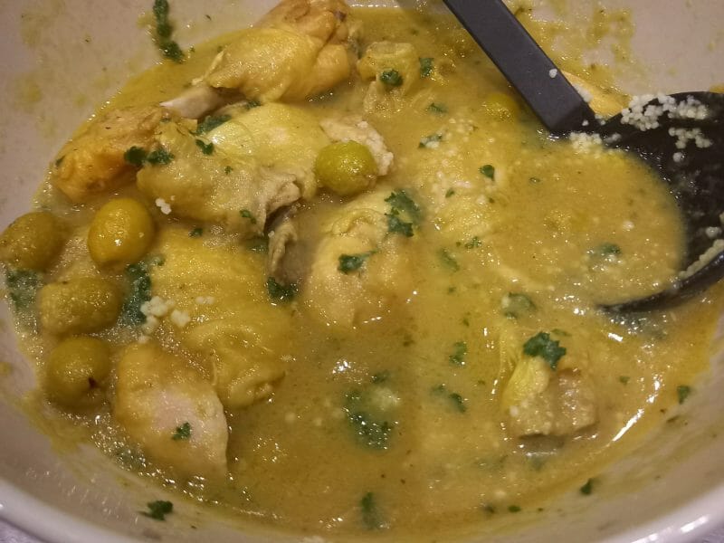 Cliquez pour zoomer ! Tajine de poulet aux olives Thermomix par annelysesgl