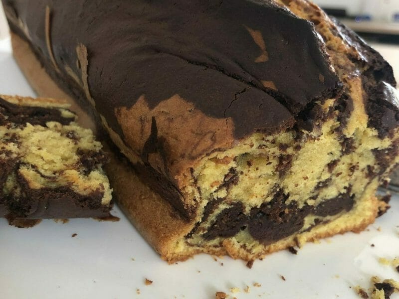 Cliquez pour zoomer ! Marbré au chocolat Thermomix par rachel_22