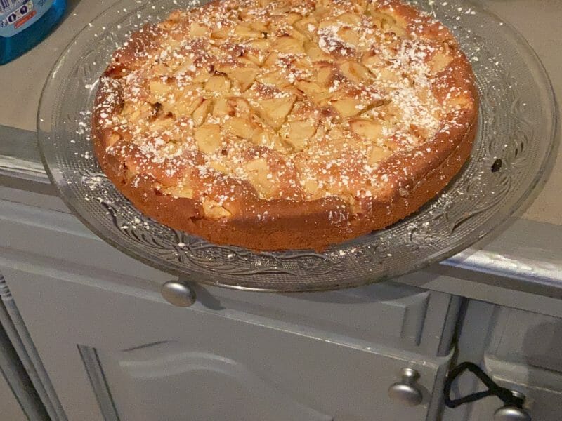 Cliquez pour zoomer ! Gâteau aux pommes et mascarpone Thermomix par halim89