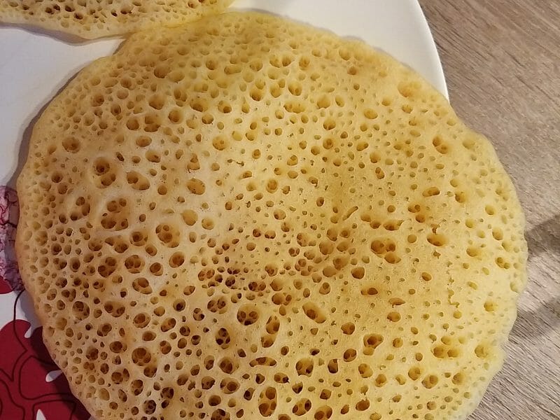 Cliquez pour zoomer ! Baghrir – Crêpes mille trous Thermomix par Doudoumay