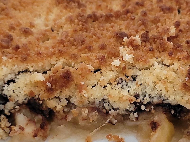 Cliquez pour zoomer ! Crumble aux Pommes Thermomix par kriss2004