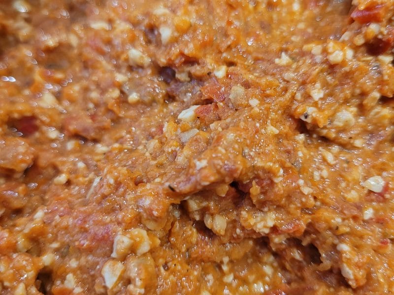 Cliquez pour zoomer ! Tartinade poivrons, noix de cajou et tomates séchées Thermomix par kriss2004