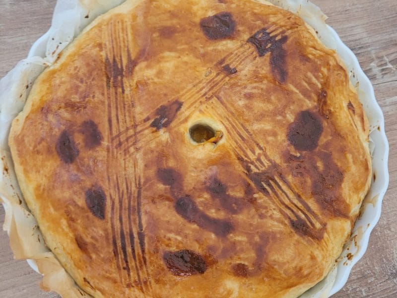 Cliquez pour zoomer ! Tourte aux cuisses de canard confites et champignons Thermomix par kriss2004