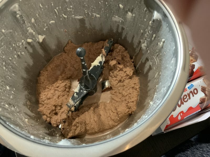 Cliquez pour zoomer ! Layer cake Kinder Bueno Thermomix par jucz