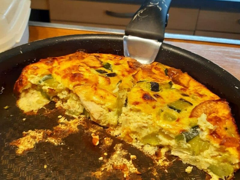 Cliquez pour zoomer ! Tortilla de courgettes Thermomix par babellejo