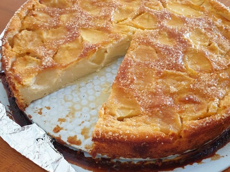 Cliquez pour zoomer ! Flognarde aux pommes (clafoutis aux pommes) Thermomix par isma_2