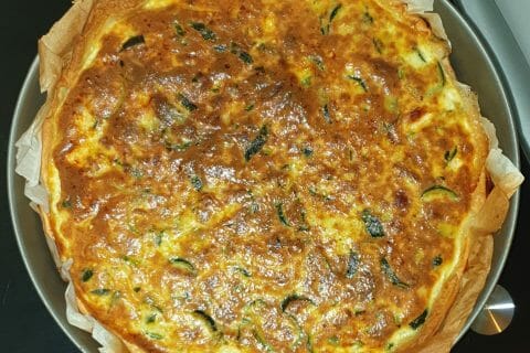 Cliquez pour zoomer ! Quiche saumon et courgettes Thermomix par stephanie_ad