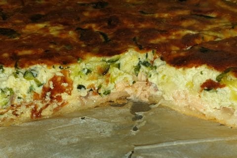 Cliquez pour zoomer ! Quiche saumon et courgettes Thermomix par stephanie_ad
