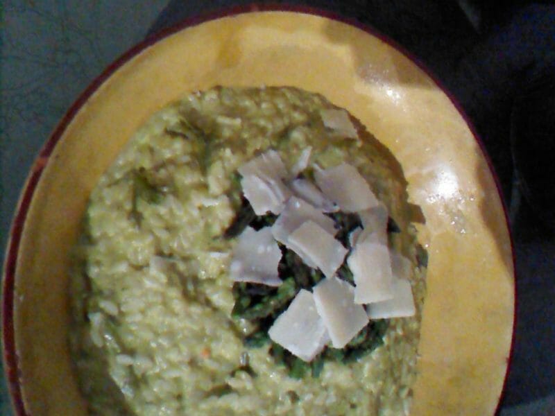 Cliquez pour zoomer ! Risotto aux asperges vertes Thermomix par vanature