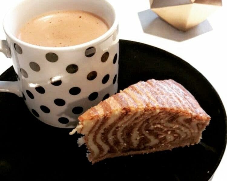 Cliquez pour zoomer ! Gâteau zébré Thermomix par ClemenceML