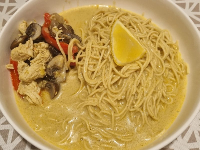 Cliquez pour zoomer ! Ramen thaï au poulet Thermomix par Marionnette62