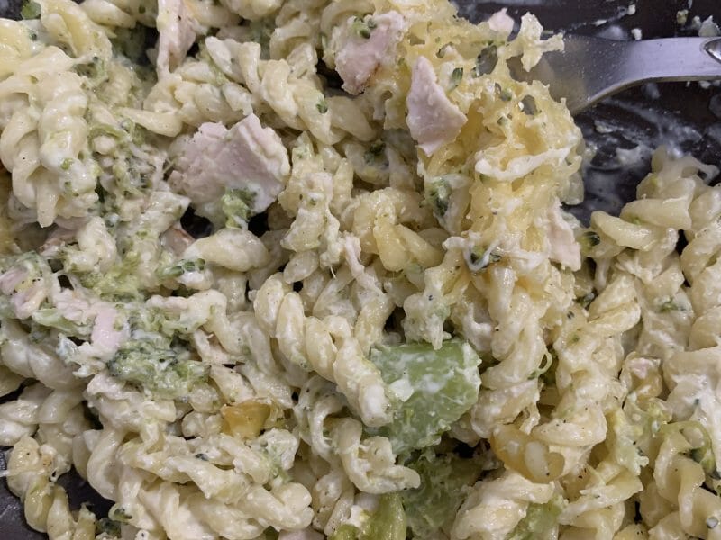 Cliquez pour zoomer ! Gratin de pâtes au brocoli Thermomix par morgiane