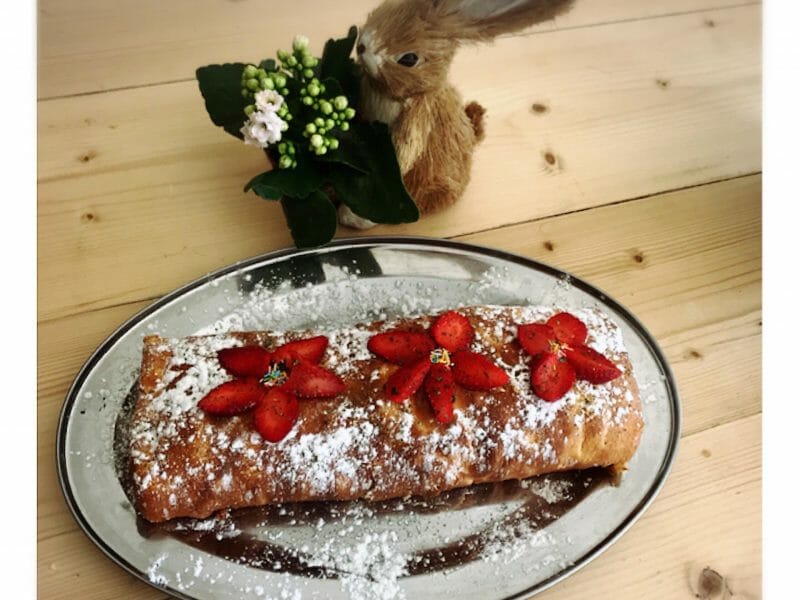 Cliquez pour zoomer ! Fraisier roulé Thermomix par corize