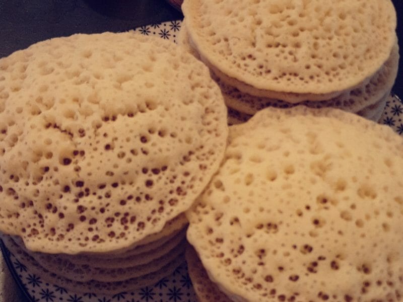 Cliquez pour zoomer ! Baghrir – Crêpes mille trous Thermomix par lyzthum