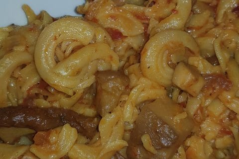 Cliquez pour zoomer ! Penne aux bolets (cèpes) Thermomix par chatimon