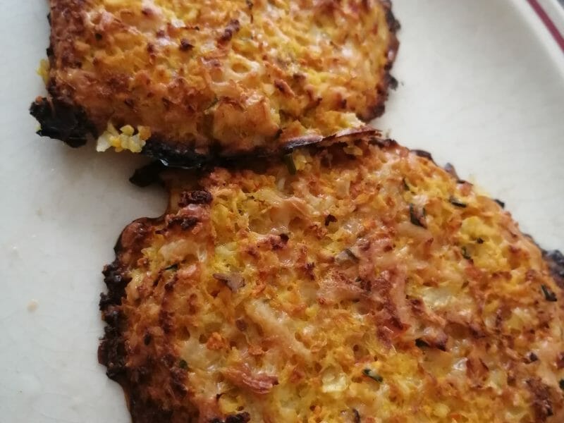 Cliquez pour zoomer ! Galettes de pommes de terre au four Thermomix par Pau_Mnt