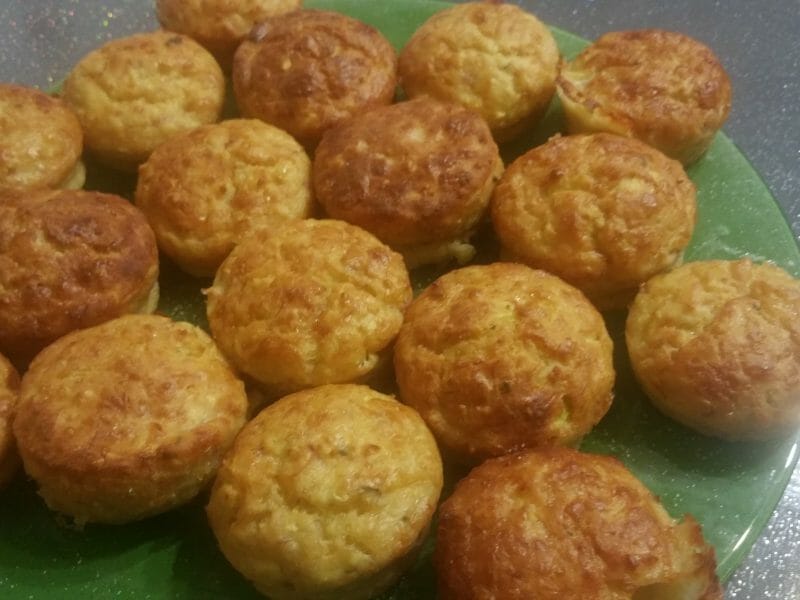 Cliquez pour zoomer ! Bouchées courgettes mozzarella Thermomix par conchivanille