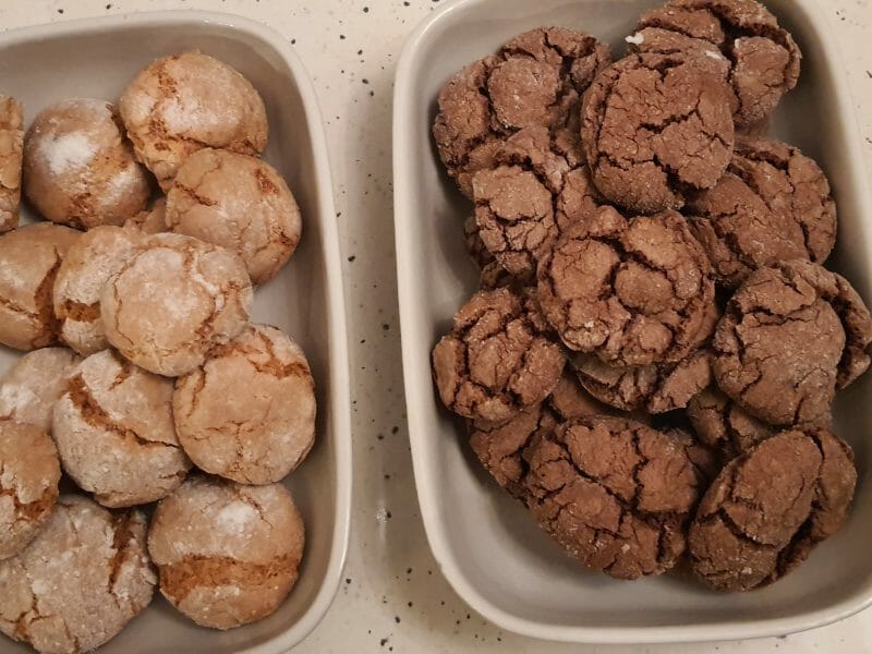Cliquez pour zoomer ! Craquelés aux biscuits roses de Reims Thermomix par conchivanille